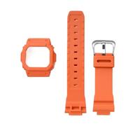 POYNMRE Correa De Reloj Modificada Compatible Con Casio G-Shock DW-5030/GLX-5600/GW-M5610, Estuche Protector, Bisel Resina, Kit Reemplazo, Herramienta Pulsera(Matte Orange,For 5600 series)