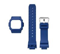 POYNMRE Correa De Reloj Modificada Compatible Con Casio G-Shock DW-5030/GLX-5600/GW-M5610, Estuche Protector, Bisel Resina, Kit Reemplazo, Herramienta Pulsera(Matte Deep Blue,For 5610 series)