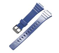 POYNMRE Correa de reloj resina compatible con CASIO W-215H W215H, accesorios deportivos for 18 mm for hombre y mujer(Baolan B)