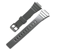 POYNMRE Correa de reloj resina compatible con CASIO W-215H W215H, accesorios deportivos for 18 mm for hombre y mujer(Grey B)