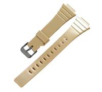 POYNMRE Correa de reloj resina compatible con CASIO W-215H W215H, accesorios deportivos for 18 mm for hombre y mujer(Khaki B)