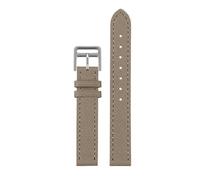 POYNMRE Genuine Leather Strap Of The Watch Is Suitable Compatible With Hermes 14mm 16mm 18mm Fashionable Comfortable Soft Cowhide Bracelet(Grey silver,16mm)