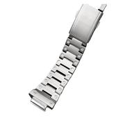 POYNMRE Kit de modificación DW5600 compatible con Casio 3229 DW-5600 5610, caja y correa metal for GW-M5610 GW-B5600, acero inoxidable(Silver strap,5600mm)