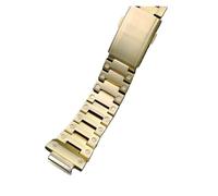 POYNMRE Kit de modificación DW5600 compatible con Casio 3229 DW-5600 5610, caja y correa metal for GW-M5610 GW-B5600, acero inoxidable(Golden strap,5600mm)