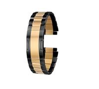 POYNMRE Pulsera de 22 mm compatible con Huawei WATCH Ultimate Extraordinary Master GT4/4PRO Series Correa de reloj de metal de titanio con correa de acero(Grey golden)