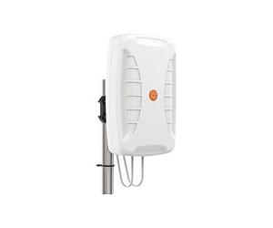 Poynting Antena 5G/LTE A-XPOL-0024-V1-02 para Mástil, Polarización Cruzada, 11 dBi, Conector N-Type (F), Color Blanco