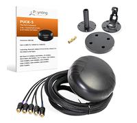 Poynting Puck-5 - Antena 5 en 1 de transporte y M2M/IOT | 5G | 4G LTE | MIMO 2X2 | WiFi MIMO 2X2 | GPS/GLONASS | 617-4200 MHz | Negro