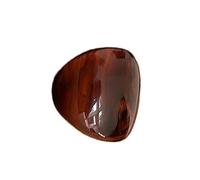 Poystng Anillos de con sombra de ámbar, versátiles y contemporáneos, tamaño 7, medidas, 3 cm de altura, 2, 5 cm de ancho, banda para dedo, anillos llamativos de ámbar