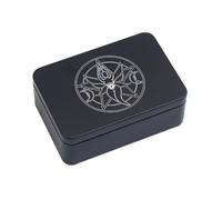 Poystng Caja de Almacenamiento Rectangular, pequeños organizadores de Almacenamiento, joyería, Llaves, Monedas, Cajas de contenedores, Cartas de Juego, Tarots, Lata de Transporte, Tarjetero, Funda de