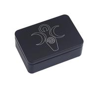 Poystng Caja de Almacenamiento Rectangular, pequeños organizadores de Almacenamiento, joyería, Llaves, Monedas, Cajas de contenedores, Cartas de Juego, Tarots, Lata de Transporte, Tarjetero, Funda de