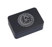 Poystng Caja de Almacenamiento Rectangular, pequeños organizadores de Almacenamiento, joyería, Llaves, Monedas, Cajas de contenedores, Cartas de Juego, Tarots, Lata de Transporte, Tarjetero, Funda de