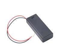 Poystng Caja de batería de 2 Piezas 3A con Carcasa de ABS Reforzado para experimentos de Laboratorio e instalaciones de fábrica
