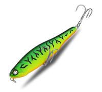 Poystng Cebos Duros para truchas Topwater Señuelos de Pesca con lápiz con Anzuelo Agua Salada Pasear Perro Cebos Artificiales Pesca Profesional Topwater