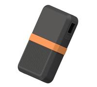 Poystng Estuche de Transporte de Silicona portátil Bolsa de Almacenamiento Protectora para PowerBank 10000mAh 67W, Estuche a Prueba de Golpes Funda para Paquete de batería
