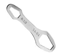 Poystng Llave de caja multifuncional de doble extremo, llave hexagonal de doble extremo, herramienta de tuerca de tornillo para accesorios de reparación profesionales, herramienta multifunción