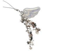 Poystng Llavero acrílico resistente de con forma de mágico para niña, colgante con dije para entusiastas de los accesorios de, llavero acrílico de uso diario para niñas