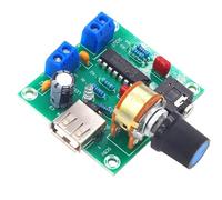 Poystng Módulo Amplificador auditivo PM2038 de fácil instalación con alimentación USB de 5 V, Doble Canal 5 Wx2 para múltiples Dispositivos auditivos Módulo de amplificación USB