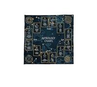 Poystng Patrón de Constelaciones Astrología Mantel Tarots Adivinaciones Mantel Altares Tela Juego de Accesorio Tarjeta Mantel Decoraciones de Pared