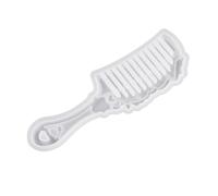 Poystng Peine de Silicona, Herramienta de Peinado para Cabello, fabricación de Joyas, Molde de Resina epoxi para Manualidades, Molde de fundición epoxi, Herramienta de decoración, Peine Hecho a Mano