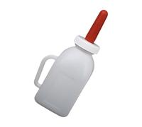 Poystng Portabotellas de Leche para terneros de 1-5L con ergonómico y tetina de Silicona para alimentación de Animales