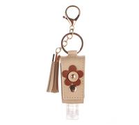 Poystng Tamaño Botellas vacías Porta con llavero Porta para manos Botella exprimible Envase recargable Llavero de mano con botella Envases cosméticos recargables