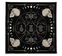 Poystng Tapiz de adivinación, Tarjeta de Lectura, Mantel de astrología, Tarots, Suministros de brujería, Lectura de Tarots, Cubierta Espiritual