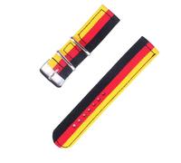 Poyuad Correa de nailon de 0.709 in, 0.787 in, 0.866 in, 0.945 in, cómodas correas de repuesto para relojes de hombre y mujer,22mm