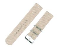 Poyuad Correa de nailon de 0.709 in, 0.787 in, 0.866 in, 0.945 in, cómodas correas de repuesto para relojes de hombre y mujer,22mm