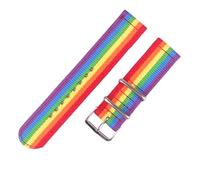 Poyuad Correa de nailon de 0.709 in, 0.787 in, 0.866 in, 0.945 in, cómodas correas de repuesto para relojes de hombre y mujer,22mm