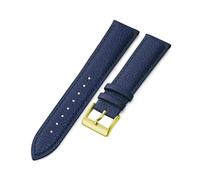 Poyuad Correa de reloj de cuero unisex de 16 mm a 24 mm, pulsera de moda, accesorio ajustable e intercambiable.,14 mm