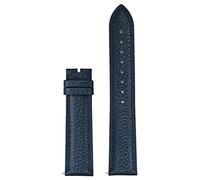 Poyuad Correa de reloj de piel de 20 cm de largo y entre 12 y 24 mm de ancho, con mecanismo de liberación rápida, apta para relojes de vestir de hombre y mujer.,19 mm
