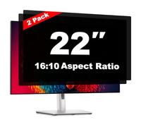 Pozlle Paquete de 2 Protector de Pantalla de Privacidad para Monitor 22 Pulgadas 16:10 (47.4 x 29.7 cm), Filtro Antiespías con Anti-Reflejos y Filtro de Luz Azul