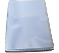 PP 0,12 mm Plastic Sleeves Transparent Pack of 100