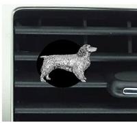 pp-d11 Springer Spaniel Dog Fine Inglés Peltre en un coche Van Vent Clip Ambientador