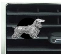 pp-d12 Cocker Spaniel Dog - Ambientador de aire con clip de ventilación para furgoneta y coche