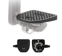 PP Pedal Plate | SPDX | Adaptador para Pedales compatibles con Shimano SPD o Look X-Track | No se Necesitan Cleats Adicional | Convierte Clipless en Pedales Planos | por Seguridad y Comodidad |