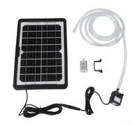 PP Solar Fountain Pump 6W 9V Quiet Waterscape Decoration Built-In Filter