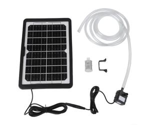 PP Solar Fountain Pump 6W 9V Quiet Waterscape Decoration Built-In Filter