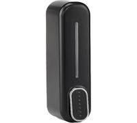 pp supm Dispensador de jabón manual recargable para montaje en pared, dispensador de desinfectante de manos, dispensador de champú líquido, dispensador de gel de ducha para hotel, oficina, hogar