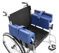 PP-Vic Almohadillas De Reposabrazos De PU Para Silla De Ruedas, Par Izquierdo Y Derecho De Almohadillas De Soporte Lateral Para Silla, Adecuadas Para Ancianos Y Discapacitados.
