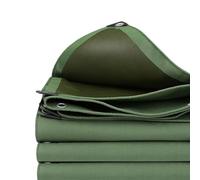 PP-Vic Cuerpo De Toldo De Lienzo Con Ojales De Metal, Toldo De Lona Multipropósito De Servicio Pesado Para Muebles De Exterior Cubierta, Techo, Campamento, Pila De Carpintería, Fácil De Instalar,3x3m