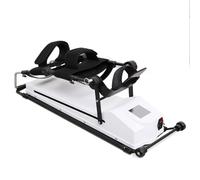 PP-Vic Entrenador De Rehabilitación Continua De Rodilla,Kit De Pedales De Asistencia La Recuperación Del Reemplazo De Rodilla,Ejercicio De Fortalecimiento De La Articulación De La Rodilla,Medium