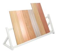 PP-Vic Expositor De Baldosas Para Venta Minorista,Estante Para Muestras De Baldosas Piso,Expositor De Metal Multifuncional,Expositor De Piso Con Ranuras Verticales,Supermercados,Wt160cm/63in
