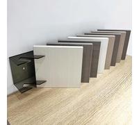 PP-Vic Expositor De Materiales De Construcción Acrílicos, Expositor De Muestras Para Paneles De Puertas De Armarios Montados En La Pared, Expositor De Muestras De Mármol Para Baldosas,Grey 100cm