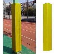 PP-Vic Fundas para Postes De Parachoques,Cubiertas De Seguridad para Postes,Protectores Postes De Garaje Cuadrados,Protectores De Postes De Sótano De 70,8 Pulgadas,Ye 16x16cm(6.3x6.3in)