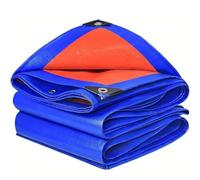 PP-Vic Lona De Suelo Resistente Para Toldo, Lona De Suelo De Plástico Grande Con Hebillas, Lona De Suelo Grande De 12 Milésimas De Grosor, Cubierta, Techos Y Embarcaciones.,3x7m