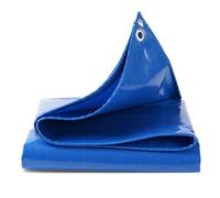 PP-Vic Lona Resistente Azul, Resistente Al Viento Y La Nieve, Para Exteriores, Con Ojales Metálicos Y Bordes Reforzados,Lona De Polietileno Grueso Multiusos Para Coches, Techos Y Camping.,2x3m