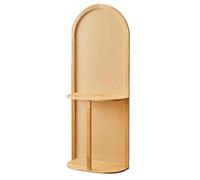 PP-Vic Mamparas Divisorias De Pared, Mamparas De Privacidad Independientes, Mamparas De Madera Tejidas A Mano Con Estantes, Paneles De Pared Decorativos Para El Hogar,Natural