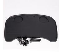 PP-Vic Mesa Con Bandeja Para Silla De Ruedas: Mesa Extraíble Para Silla De Ruedas, Tablero Para El Regazo, Ayuda Para Comer, Silla De Ruedas Para Que Las Personas Mayores Coman Y Lean.,Negro