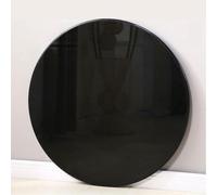 PP-Vic Plato Giratorio Redondo De Vidrio Templado para Mesa De Hotel, Mesa Redonda para Casa, Base Giratoria De Vidrio Templado Negro De 360°,Adecuado para Mesa De Comedor Cocina,100cm/39in